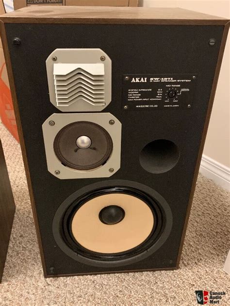 Vintage 1977 Akai Speakers For Sale Canuck Audio Mart