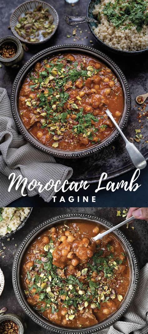 Ten minutes before the tagine is cooked put the couscous and salt into a large bowl and stir in the boiling water. Pin by Jim on Stews (With images) | Moroccan lamb tagine ...