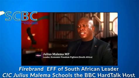 Must Watch Julius Malema Schools The Bbc Hardtalk Host Youtube