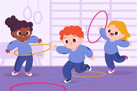 Download Violet Physical Education Vector Wallpaper