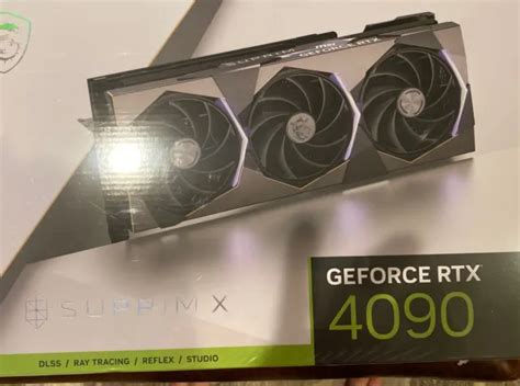 New Msi Geforce Rtx Gpu Suprim X Gb Graphics Card