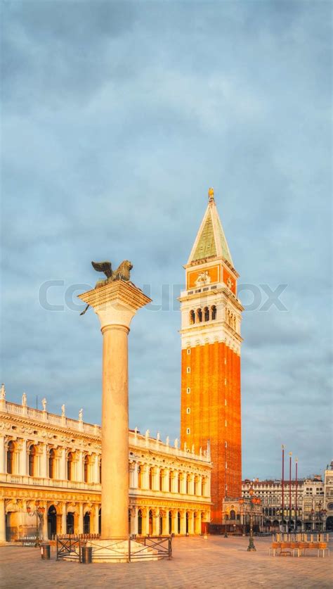 San Marco Square In Venice Italy Stock Image Colourbox
