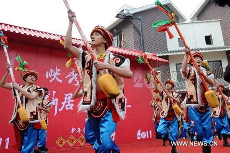Fire day at equatorial guinea bodypainting festival 2020. People in Yingxiu celebrate Spring Festival in new homes ...