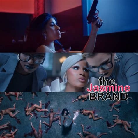 Cardi b текст на „press: Cardi B Leaves A Trail Of Blood In 'Press' Video ...