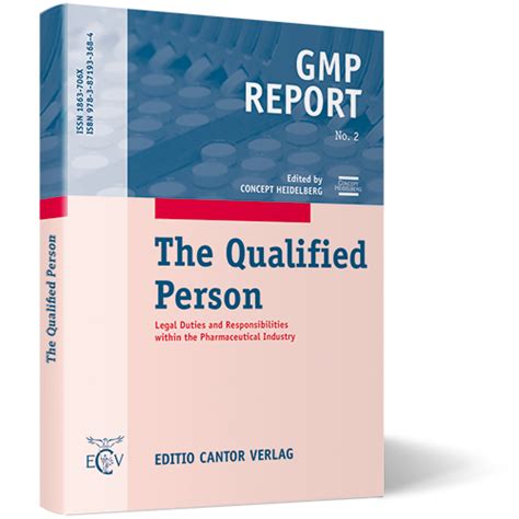 Ecv Fachbücher The Qualified Person