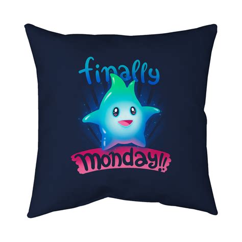 finally monday none removable cover throw pillow getsousa by teefury