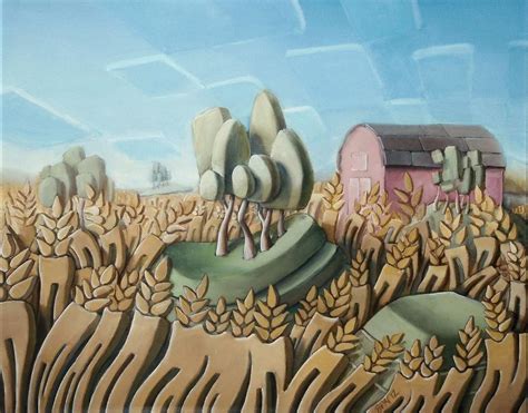 Agriculture Painting By Byron Mcbride Fine Art America