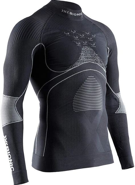 x bionic men s energy accumulator 4 0 turtle neck long sleeves functional shirt base layer