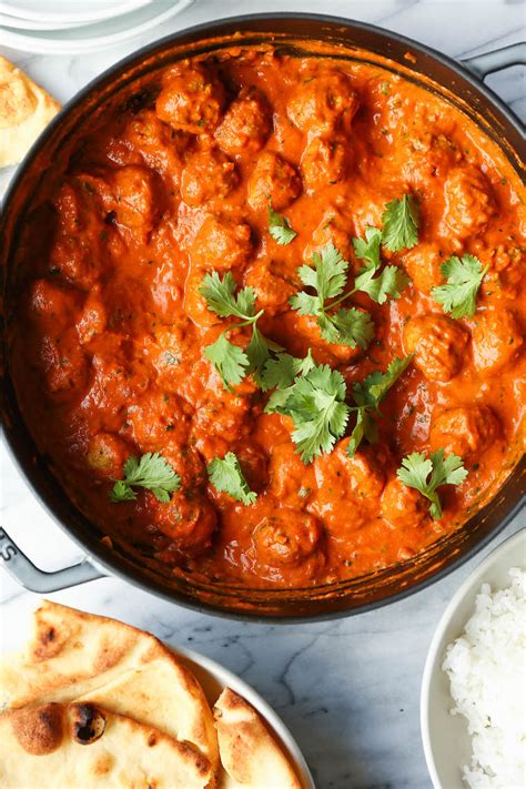 Butter Chicken Meatballs Damn Delicious