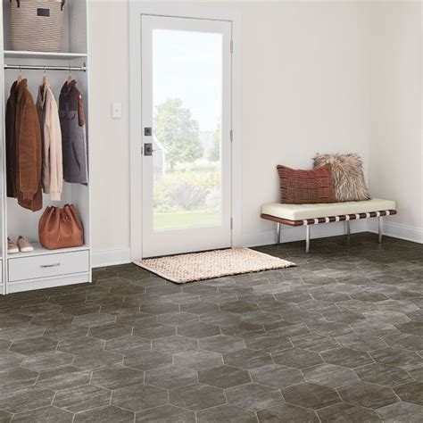Stone Hex Vinyl Sheet Mountain Stone B3391 Is Part Of The