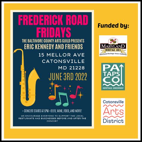 Frederick Road Fridays Kickoff Heritage Concert Bc Arts Guild
