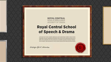 The Royal Central School Of Speech And Drama