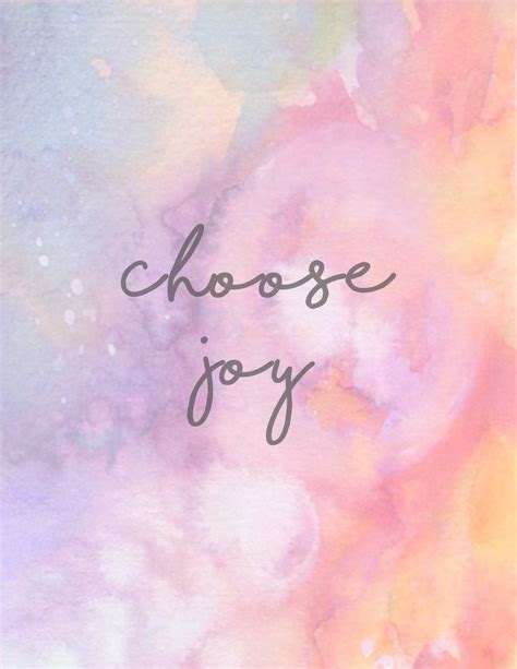 Choose Joy Free Printable Its Pam Del