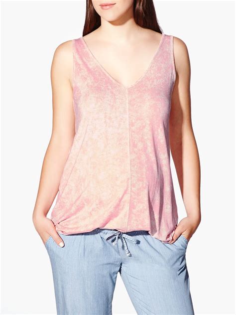 Printed Maternity V Neck Tank Top Thyme Maternity