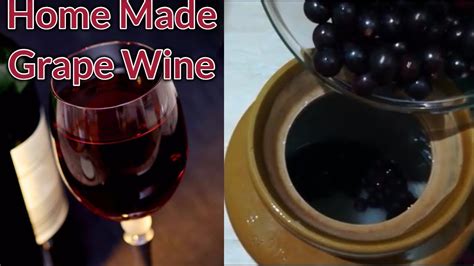 Home Made Grape Wine For Christmas Part 1 How To Make Wine At Home