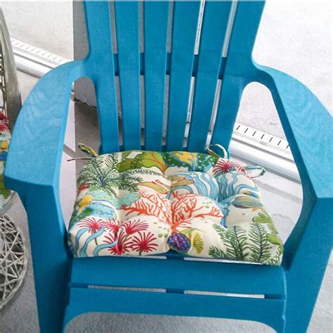 Splish Splash Indoor Outdoor Dining Chair Pads And Patio Cushions
