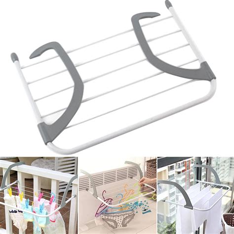 Outdoor Pole Storage Airer Hanging Drying Rack Clothes Laundry