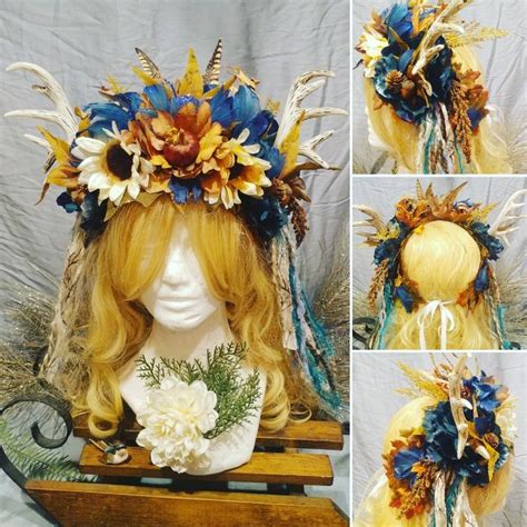 Custom Made To Order Deluxe Festival Fairy Headpiece Goddess Headpiece