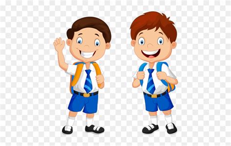 2 Student Cartoon Free Transparent Png Clipart Images Download