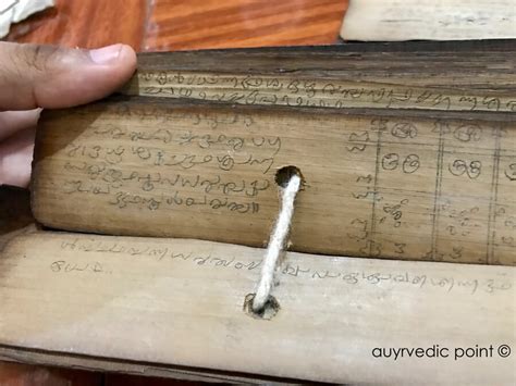 Traditional Writing System In Southern India Palm Leaf Manuscripts