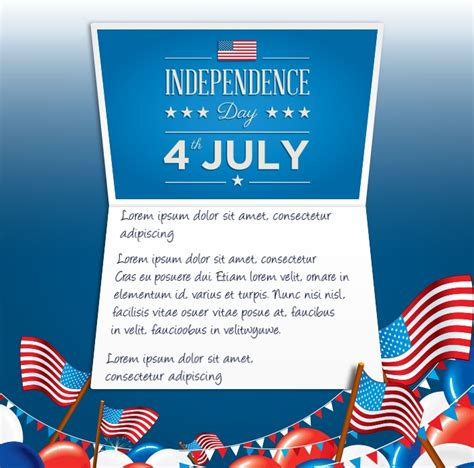 4th July Ecards For Business Usa Independence Day Greetings Cards