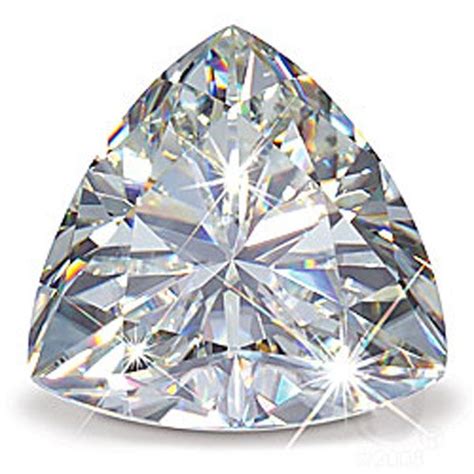 Trillion Cut Diamond 154 Carat Hsi2 Gia 843866323