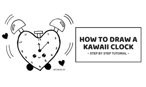 How To Draw A Clock Adorable Alarm Clock Drawing Craftsonfire