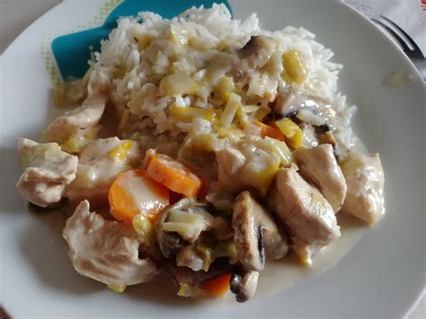 Blanquette de poulet au cookéo