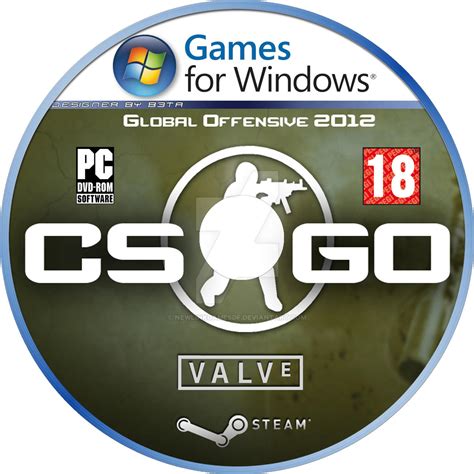 Counter Strike Global Offensive Disc Cover By Newlinkgamesdf On