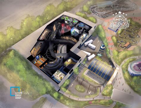 Movie Park Studio Tour Roller Coaster Opens At Movie Park Germany