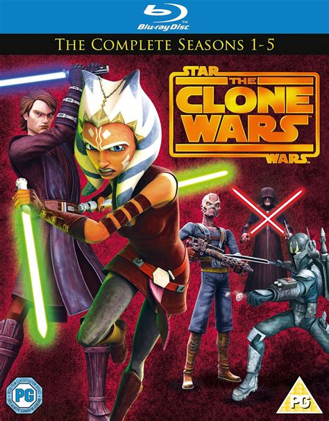 Jp Star Wars Clone Wars Season 1 5 Blu Ray Import