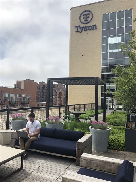 Tyson Foods On Twitter Breaking In The Rooftop Office Space And