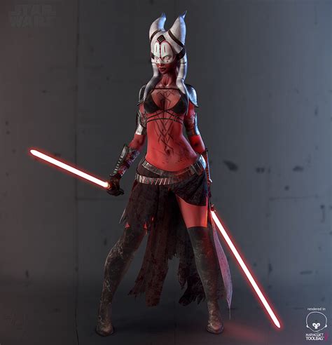 Star Wars Shaak Ti Sith Zbrushcentral