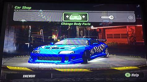 Need For Speed Underground 2 Toyota Supra The Customize By Darius