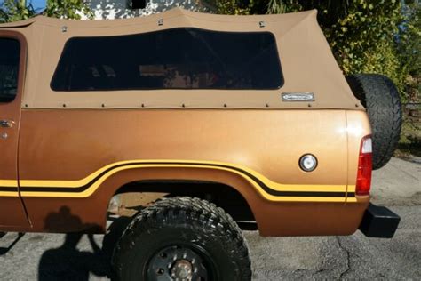1978 Dodge Ramcharger V8 440 4x4 Automatic Lifted Roll Cage Soft Top 35
