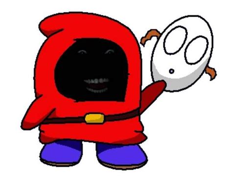 Shy Guy Without Mask By Shadowfirex0 On Deviantart