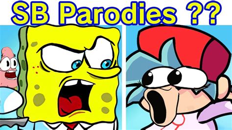 Friday Night Funkin Vs Spongebob Parodies V4 Unfinished Build Fnf