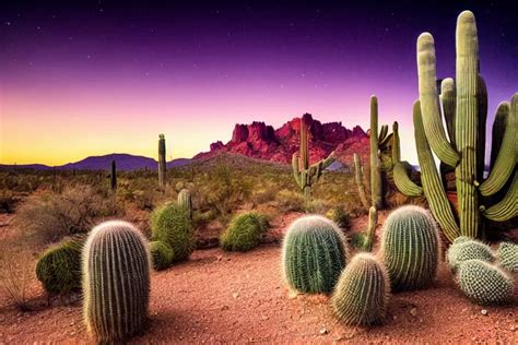 Beautiful Landscape Photography Of An Arizona Desert Stable