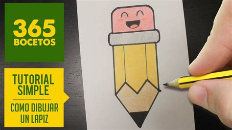 Como Dibujar Un Lapiz Kawaii Paso A Paso Dibujos Kawaii Faciles How To Draw A Pencil Youtube