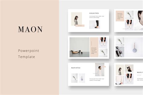 Maon Fashion Powerpoint Presentation Template Graphic By Pixasquare