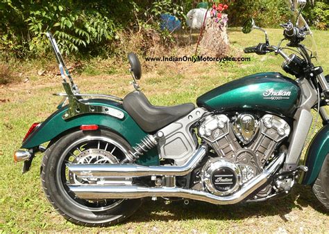 Indian Scout Sissybar Chrome Installed Chopper 2 Indian Only Motorcycles