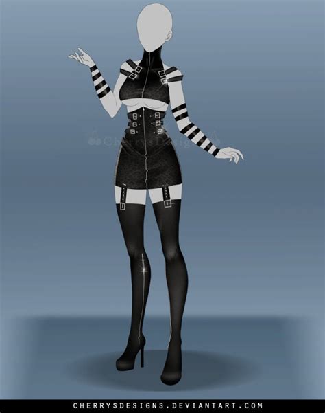 Closed Outfit Adopt 675 By Cherrysdesigns On Deviantart Closed
