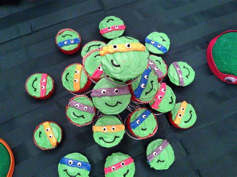 Tmnt Party Turtle Birthday Teenage Mutant Ninja Turtle Cake