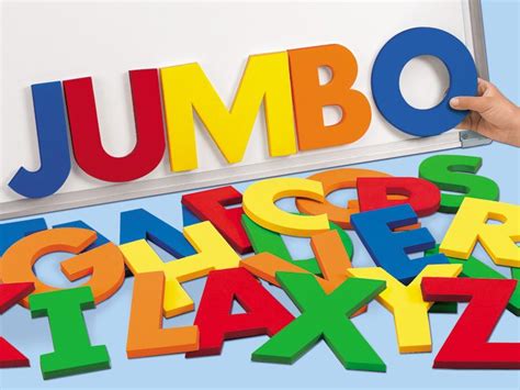 Jumbo 5 Magnetic Letters Uppercase Toddler Time Pinterest