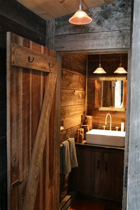 Rustic Cabin Bathroom Rustic Bathroom New York By Modern Supply
