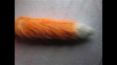 How to make a fox tail with felt. How to make a fox tail - YouTube