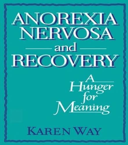 Anorexia Nervosa And Recovery By Ellen Cole New Pap 1993