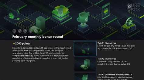 Microsoft Rewards How To Claim 2000 Bonus Points On Xbox In February
