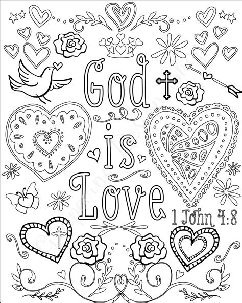 Bible Verse Coloring Pages For Kids At Free