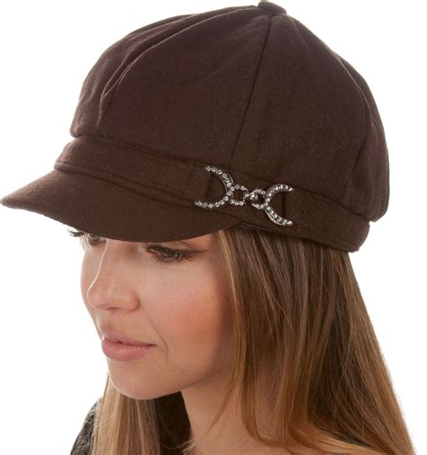 Sakkas Jessica Unisex Wool Newsboy Cabbie Hat Cabbie Hat Hat Fashion